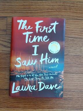 The First Time I Saw Him — Red Hardcover Novel